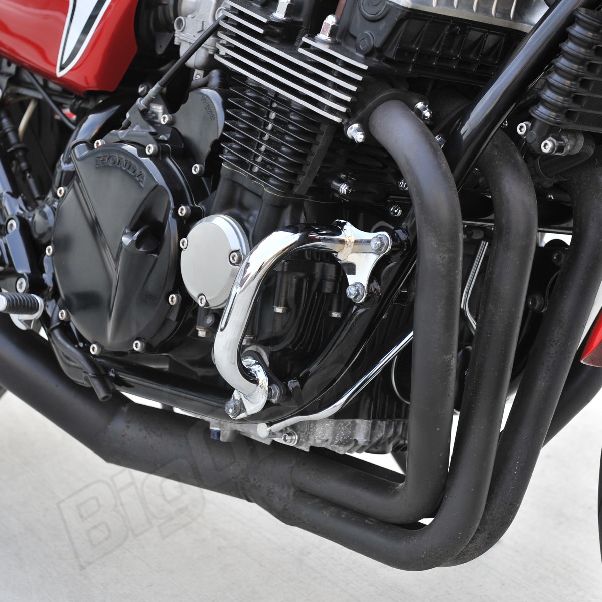 CB750 RC42 用 エンジンガード CB750 RC42 エンジンガード クロムメッキ鋼製 ボルト付き